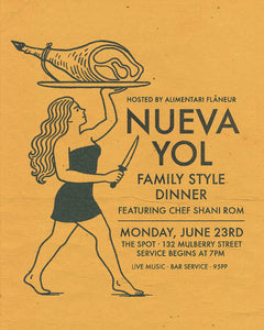 Nueva Yol: A Family-Style Dinner with Chef Shani Rom